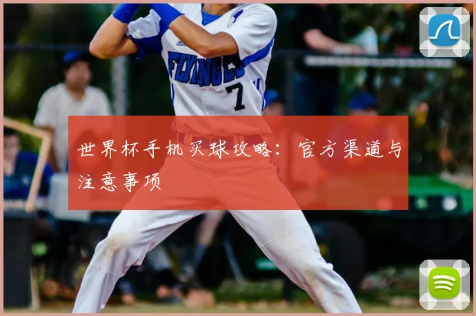 世界杯手机买球攻略：官方渠道与注意事项